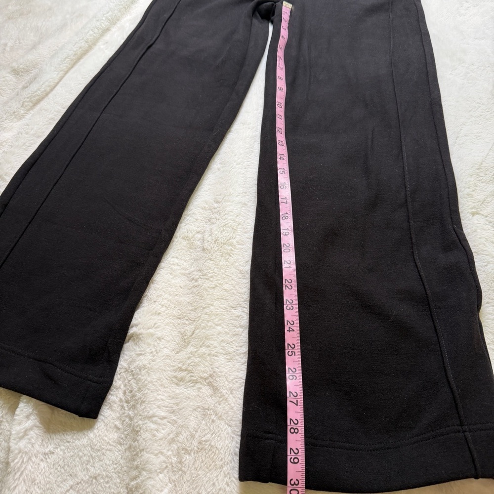OGL FuzzLuxe High Rise Straight Leg Pull-On Pants Black Size S - Picture 5 of 7